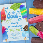 Popsiv Party Zwei Coole Jungs 2. Geburtstag Einladung<br><div class="desc">Zwei Coole Popsicle Birthday Party Einladung für Ihre kleinen Jungen 2. Geburtstag. Die Einladung ist mit lustigen Typografie und bunten Popsikeln, die ursprünglich in Aquarell gemalt. Die popsicle Party-Formulierung lautet "zwei coolen .. Pop auf über [name] ist zu zweit". Die Vorlage ist Set für Sie, um Ihre kleinen Jungs Namen...</div>