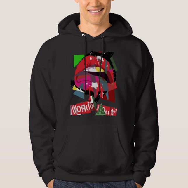 Popstyle Vorlage Hoodie (Vorderseite)