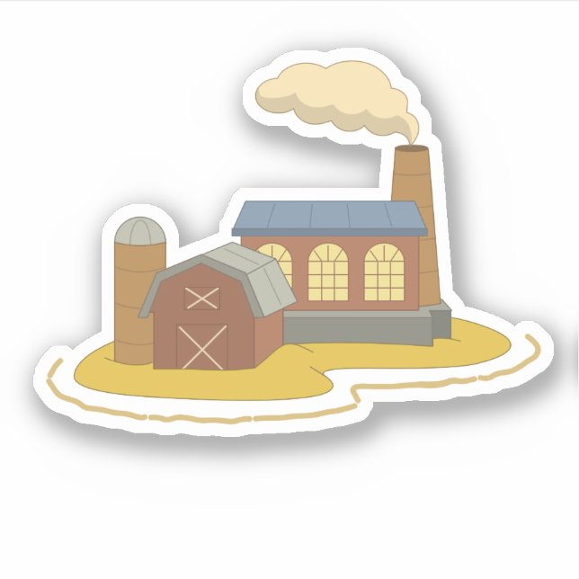 Poptropica 24 Karottenaufkleber Aufkleber (Vorderseite)