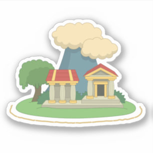 Poptropica Mythology Island Sticker