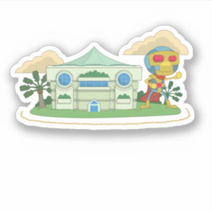 Poptropica Poptropicon Island Aufkleber
