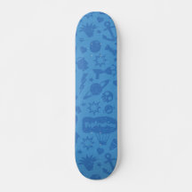 Poptropica Skateboard - Not leidende Vintage