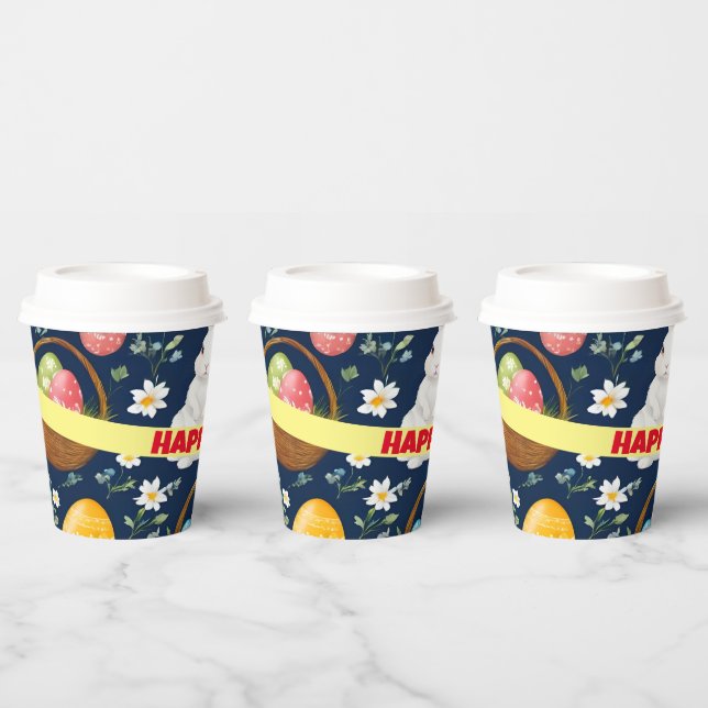 Popular Bunny Happy Osterkollektion Pappbecher (Multi)