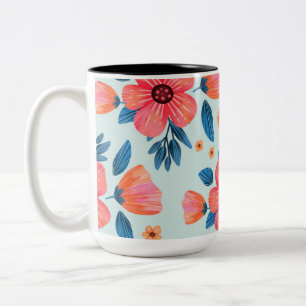 populär zweifarbige tasse