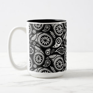 populär zweifarbige tasse