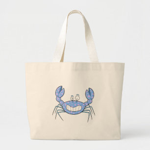 Populäre blaue Crabby Krabben-einzigartiges Jumbo Stoffbeutel