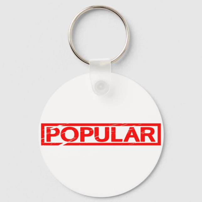 Populäre Briefmarke Schlüsselanhänger (Vorderseite)