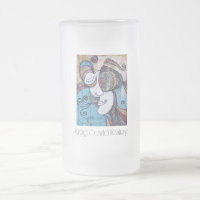 "Populäre Brisen-" Glasbier-Tasse