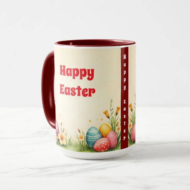 Populäre Osterlanzensammlung Tasse (Vorderseite Links)