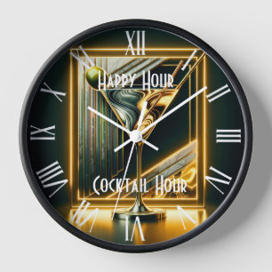 Populäre Party Time Neon Personalisiert Uhr