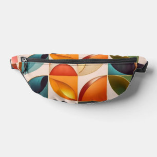 Populäre Retro-Sammlung Abstrakter Quadrate Bauchtasche