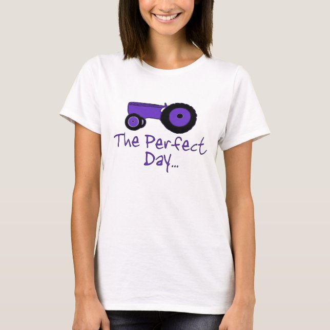 Populärer Traktor T-Shirt (Vorderseite)