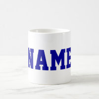 Populäres personalisiertes NamensTassen-Geschenk