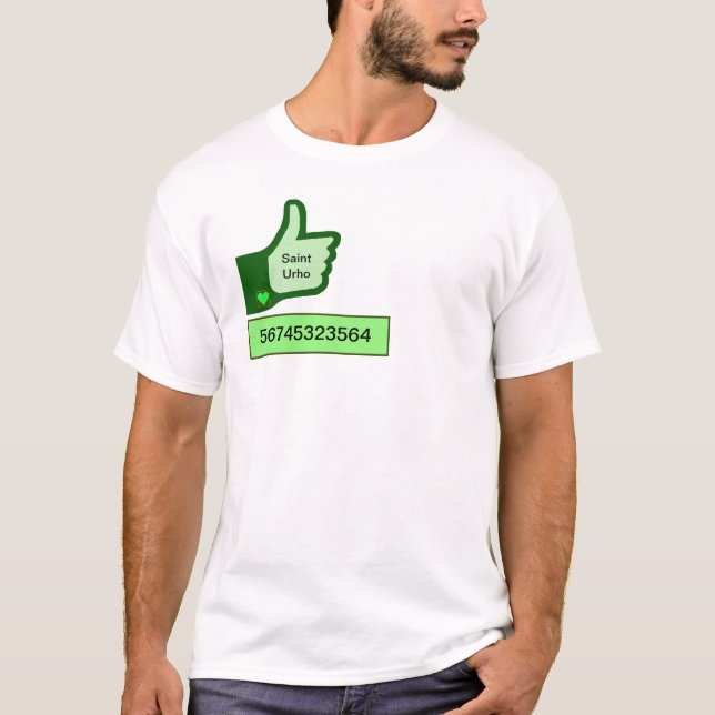 Popularitäts-T - Shirt St. Urhos Tagesfertigen es (Vorderseite)