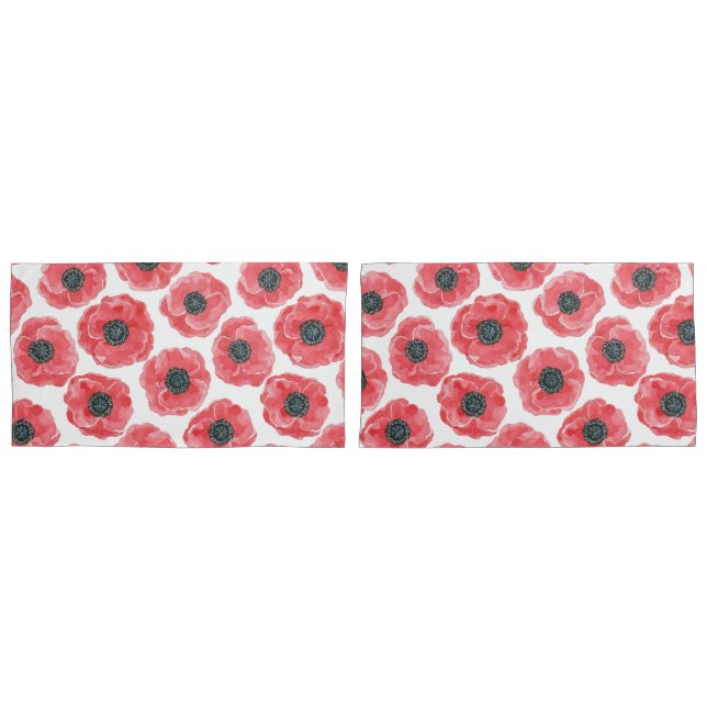 Populationen Aquarell Kissenbezug (Vorderseite-Set)