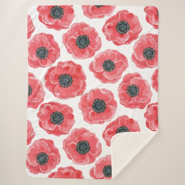 Populationen Aquarell Sherpadecke (Vorderseite)