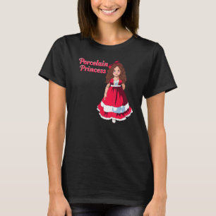 Porcelain Doll Bisque Chinesisches Antiquitätenpup T-Shirt
