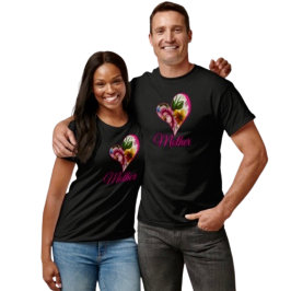 Porcelain Inspired Floral T-Shirt