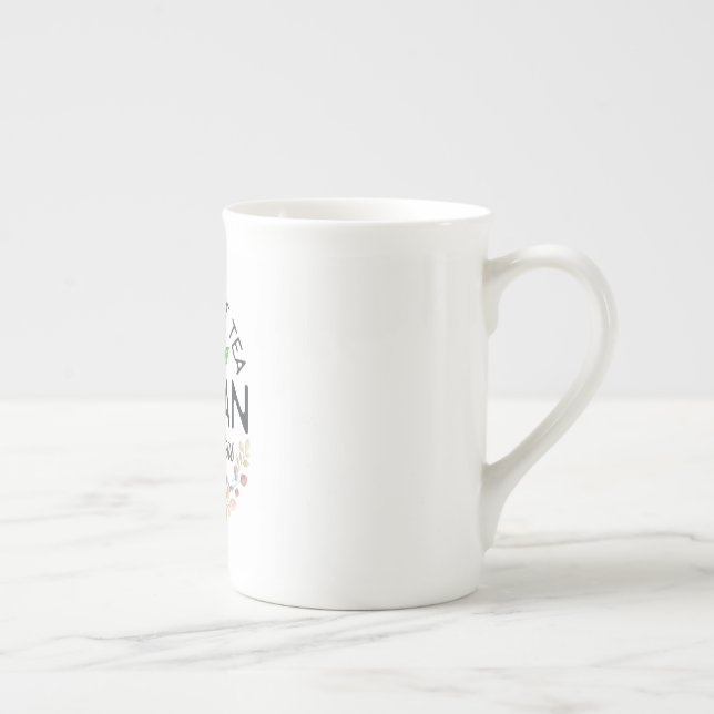 Porcelin Tea Tasse (Rechts)