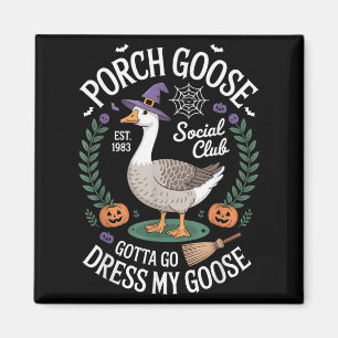 Porch Goose Social Club Parco Tassino Magnet