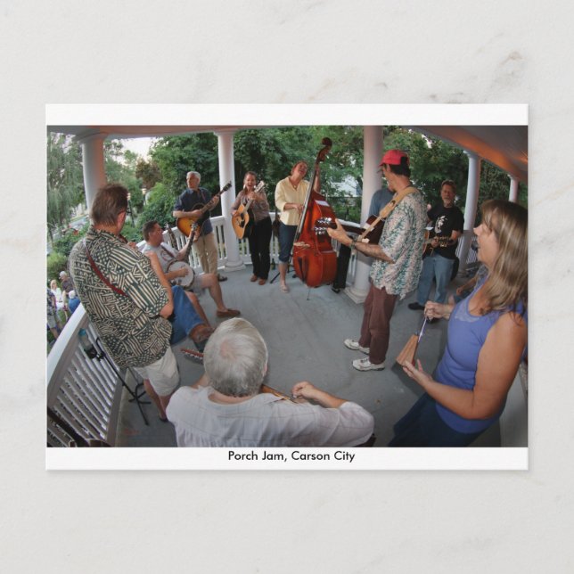 Porch Jam, Carson City Postkarte (Vorderseite)