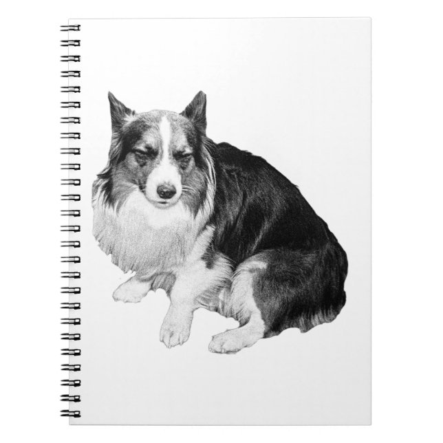 Porch Light Corgi Notes Notizblock (Vorderseite)
