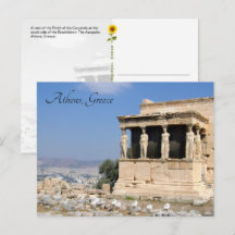 Porch of the Caryatids, Athen, Griechenland - Post