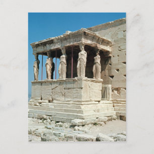Porch of the Maidens, Erechtheion, c.421-405 v. Ch Postkarte