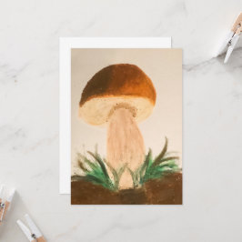 Porcini Mushroom Karte