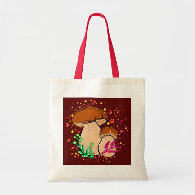 Porcini Tote Bag Tragetasche (Vorne)