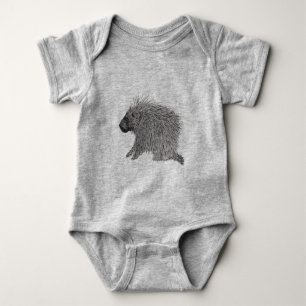 Porcupine Baby Strampler