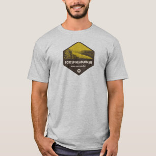 Porcupine Bergsee-Zauber im Val Piora Staat T-Shirt
