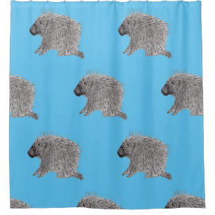 Porcupine Duschvorhang