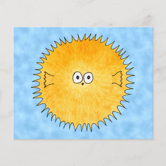 Porcupine Fisch. (Vorderseite)