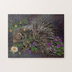 Porcupine Kunst, Dichtung und Musik Puzzle