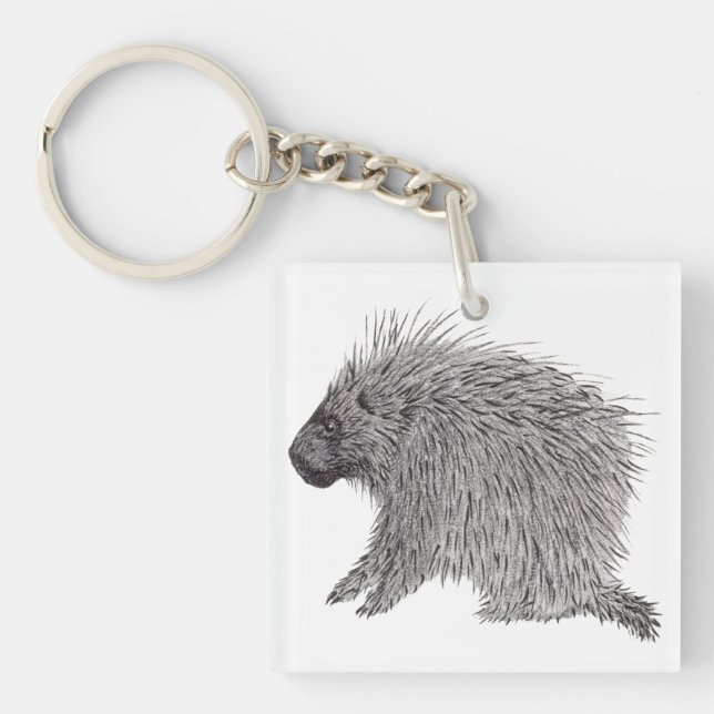 Porcupine Schlüsselanhänger (Vorderseite)