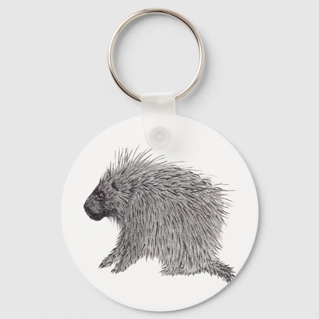 Porcupine Schlüsselanhänger (Vorderseite)
