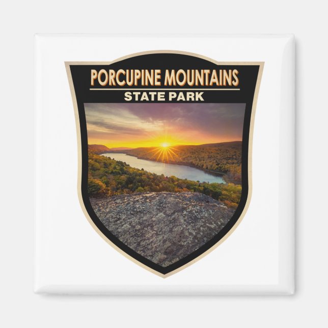 Porcupine Staat Park/Garten: Parco di Villa dei Ce Magnet (Vorne)