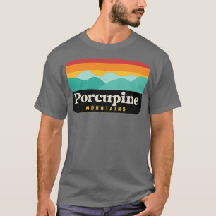 Porcupine Staat Park Michigan Vintages Meer T-Shirt