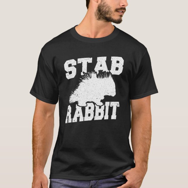 Porcupine Stab Rabbit T-Shirt (Vorderseite)