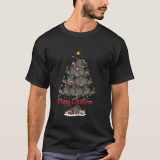 Porcupine Weihnachten Weihnachten Weihnachten T-Shirt