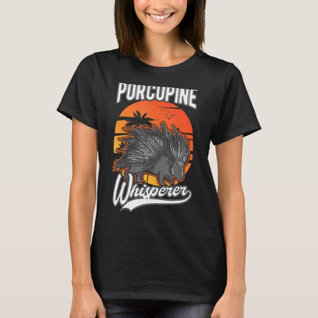 Porcupine Whisperer T-Shirt (Vorderseite)