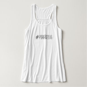 #PorFín2016 Flowy Rasiermesser-Rückseiten-Behäl Tank Top