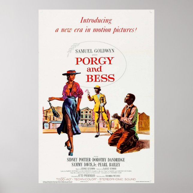 Porgy and Bess Poster (Vorne)