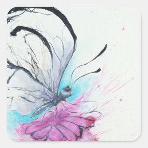 Poria Quadratischer Aufkleber