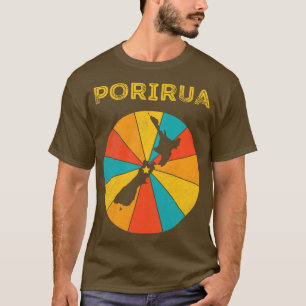 Porirua Neuseeland Vintage abgenutzt Souvenir 1 T-Shirt