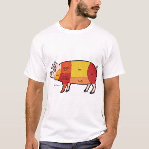 Pork Butcher Chart T-Shirt