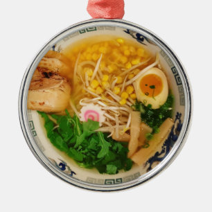 Pork Ramen Noodle Soup Ornament Aus Metall