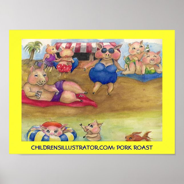 PORK ROAST POSTER (Vorne)