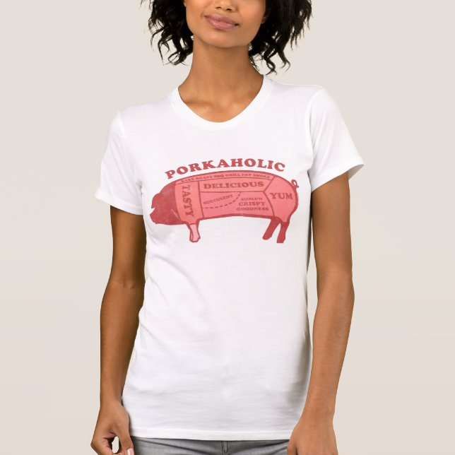 Porkaholic Shirt (Vorderseite)